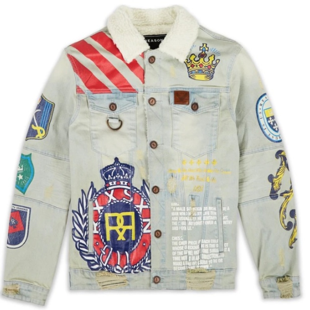 Reason Brand Denim Jacket